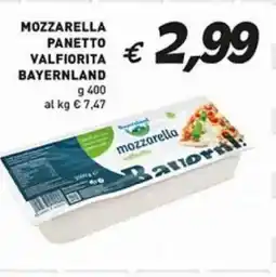 Coal Mozzarella panetto valfiorita bayernland offerta
