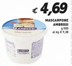 Coal Mascarpone ambrosi offerta
