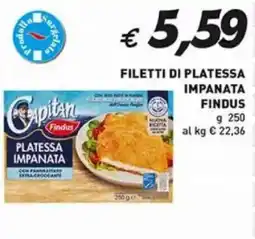 Coal Filetti di platessa impanata findus offerta