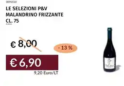 Prezzemolo e Vitale Le selezioni p&v malandrino frizzante offerta