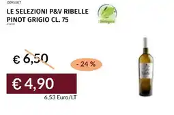 Prezzemolo e Vitale Le selezioni p&v ribelle pinot grigio offerta