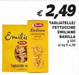 Coal Tagliatelle/ fettuccine emiliane barilla offerta