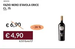Prezzemolo e Vitale Fazio nero d'avola erice offerta