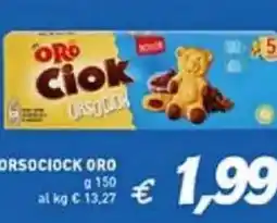 Coal Orsociock oro offerta