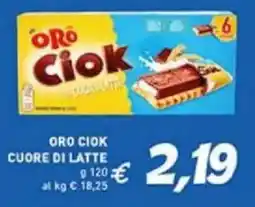 Coal Oro ciok cuore di latte offerta