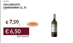 Prezzemolo e Vitale Cva canicatti chardonnay offerta