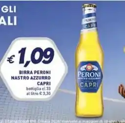 Coal Birra peroni nastro azzurro capri offerta