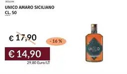 Prezzemolo e Vitale Unico amaro siciliano offerta