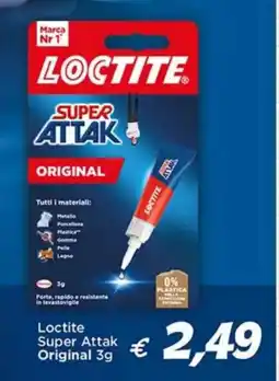 Coal Loctite Super Attak Original 3g offerta