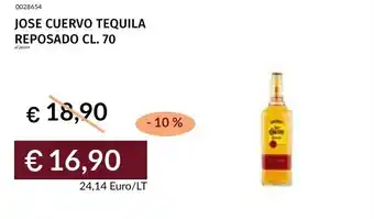Prezzemolo e Vitale Jose cuervo tequila reposado offerta