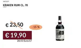 Prezzemolo e Vitale Kraken rum offerta