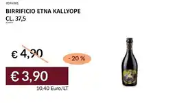 Prezzemolo e Vitale Birrificio etna kallyope offerta