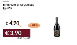 Prezzemolo e Vitale Birrificio etna ulysses offerta