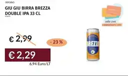 Prezzemolo e Vitale Giu giu birra brezza double IPA offerta