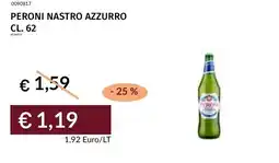 Prezzemolo e Vitale Peroni nastro azzurro offerta