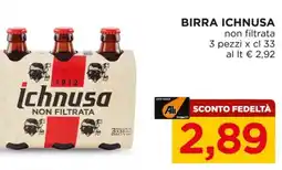 Alì Supermercati Birra ICHNUSA offerta