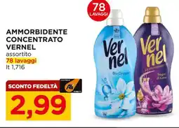 Alì Supermercati Ammorbidente concentrato VERNEL offerta