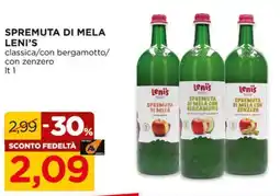 Alì Supermercati Spremuta di mela LENI'S offerta