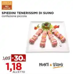 Alì Supermercati Spiedini tenerissimi di suino offerta