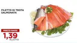 Alì Supermercati Filetto di trota salmonata offerta