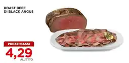 Alì Supermercati Roast beef di black angus offerta