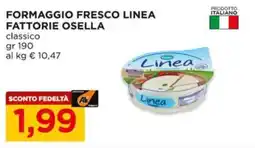 Alì Supermercati Formaggio fresco linea fattorie osella offerta