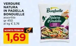Alì Supermercati Verdure natura in padella BONDUELLE offerta