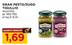 Alì Supermercati Gran pesto/sugo TIGULLIO offerta
