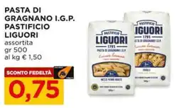 Alì Supermercati Pasta di gragnano i.g.p. PASTIFICIO LIGUORI offerta