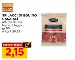 Alì Supermercati Sfilacci di equino CASA ALÌ offerta