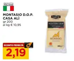 Alì Supermercati Montasio d.o.p. CASA ALÌ offerta