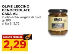 Alì Supermercati Olive leccino denocciolate CASA ALÌ offerta