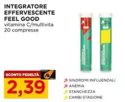 Alì Supermercati Integratore effervescente FEEL GOOD offerta