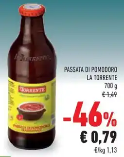 Conad Passata di pomodoro LA TORRENTE offerta