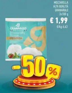 Conad Mozzarella alta qualità GRANAROLO offerta
