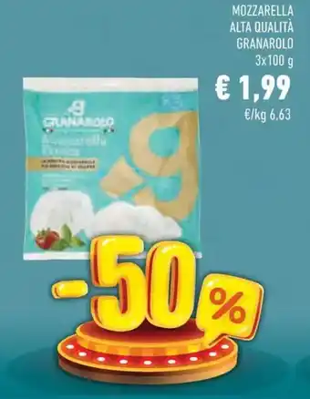 Mozzarella alta qualità GRANAROLO