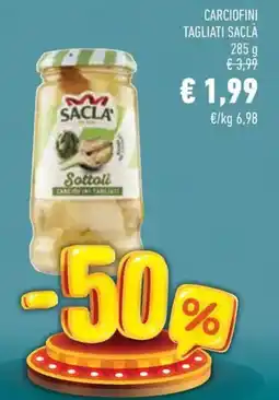 Conad Carciofini tagliati SACLA offerta
