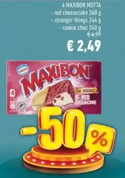 Conad 4 maxibon MOTTA offerta