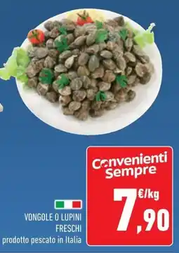 Conad Vongole o lupini freschi offerta