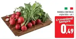 Conad Ravanelli con foglia offerta