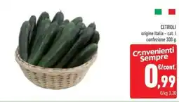 Conad Cetrioli offerta