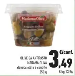 Conad Olive da antipasto MADAMA OLIVA offerta