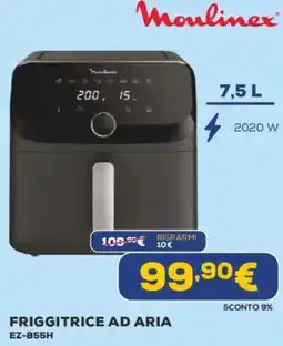 Euronics Moulinex FRIGGITRICE AD ARIA EZ-855H offerta