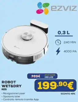 Euronics EZVIZ ROBOT WET&DRY RE5 offerta