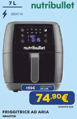 Euronics nutribullet FRIGGITRICE AD ARIA NBA071B offerta
