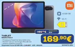 Euronics Xiaomi TABLET REDMI PAD 2 offerta