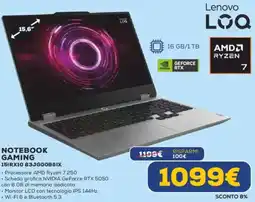 Euronics Lenovo NOTEBOOK GAMING 15IRX10 83JG00B6IX offerta