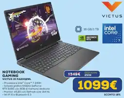 Euronics NOTEBOOK GAMING VICTUS 15 FA2002NL offerta