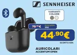 Euronics Sennheiser auricolari accentum open offerta
