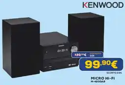 Euronics KENWOOD MICRO Hi-Fi M-420DAB offerta